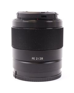 USED Sony FE 28mm f/2 Full Frame E-mount Lens