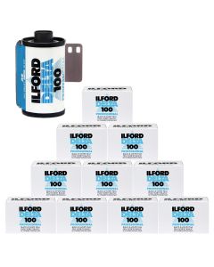 Ilford Delta 100 Black & White 36 Exposure 35mm Film - 10 Pack