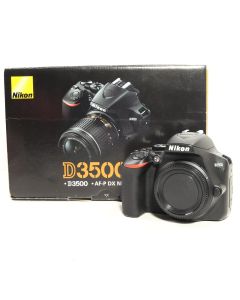 USED Nikon D3500 Digital SLR Camera Body Only Boxed