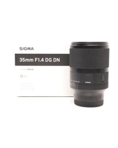 USED Sigma 35mm f1.4 DG DN Art Lens - Sony FE Mount