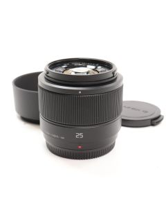 USED Panasonic 25mm f1.7 G ASPH Micro Four Thirds Lens - Black 