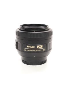 USED Nikon 35mm F/1.8 Prime Portrait Lens Nikon DX Mount 