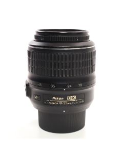 USED Nikon 18-55mm f/3.5-5.6G VR AF-S DX Nikkor Lens 