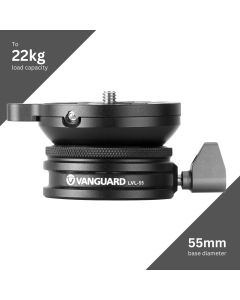 Vanguard LVL-55 Tripod Levelling Adaptor - 55mm Base