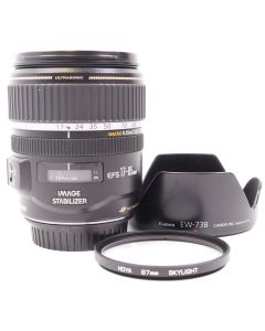 USED Canon EF-S 17-85mm f/4-5.6 IS USM Camera Lens for Canon DSLR