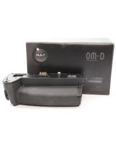 USED Olympus HLD-7 Power Battery Holder Grip for OM-D E-M1Boxed 
