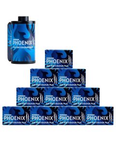 Harman Phoenix II ISO 200 36 Exposure C41 Colour 35mm Film - 10 Pack