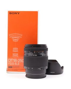 USED Sony 18-250mm F3.5-6.3 DT Telephoto Zoom Lens Sony Alpha