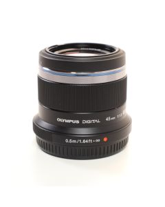 USED Olympus 45mm f/1.8 Lens M.Zuiko Digital 