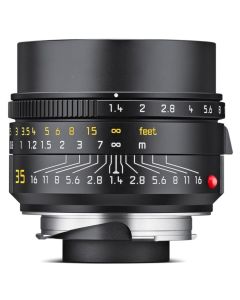 Leica Summilux-M 35mm f/1.4 ASPH. 6-bit Black Lens. 11726