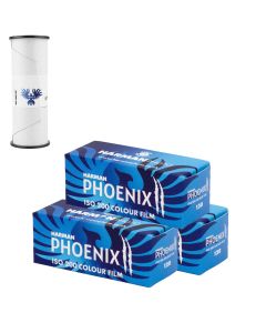 Harman Phoenix II ISO 200 C41 Colour 120 Film - 3 Pack
