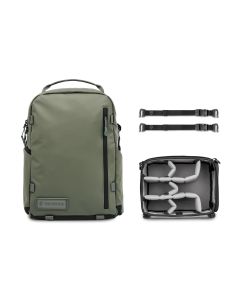 WANDRD PRVKE Zip 21L Backpack Photo Bundle - Wasatch Green