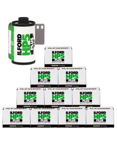 Ilford HP5 Plus ISO 400 Black & White 36 Exposure 35mm Film - 10 Pack