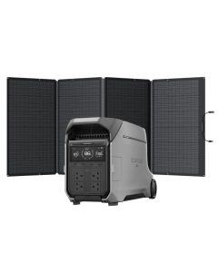 EcoFlow DELTA Pro 3 + 400W Portable Solar Panel