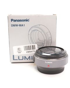 USED Panasonic DMW-MA1 Four Thirds / Micro Four Thirds Lens Adapter 