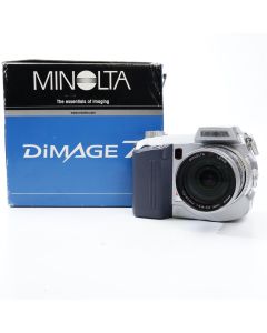USED Minolta Dimage 7 5MP Digital Bridge Camera 28-200mm GT Zoom Boxed