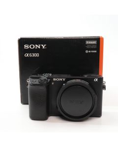 USED Sony Alpha a6300 Mirrorless Digital Camera - Body Only