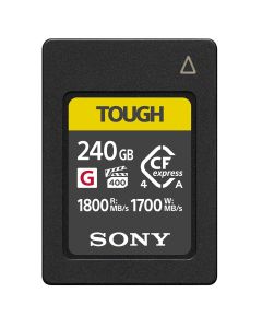 Sony G Series TOUGH 240GB (1800MB/s) VPG400 CFexpress Type A Memory Card