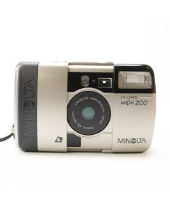 USED Minolta Vectis 200 IX Date Compact APS Film Camera 28-50mm Zoom