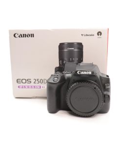 USED Canon EOS 250D Digital SLR Camera Body - Black -VM9139- BB
