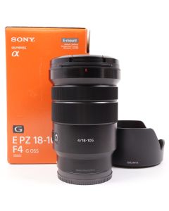 USED Sony E 18-105mm f4 G OSS E-mount Power Zoom Lens