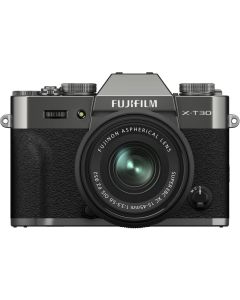 Fujifilm X-T30 III Digital Mirrorless Camera 15-45mm OIS PZ Lens - Charcoal Silver