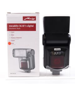 USED Metz 36 AF-5 Flash Unit Sony / Minolta Fit 