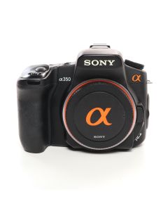 USED Sony Alpha A350 14.2MP DSLR Digital Camera 35mm Film APS-C Crop Sensor