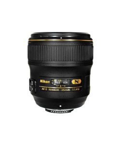 Nikon 35mm f1.4 G AF-S Nikkor DSLR Camera Prime Lens - Refurbished - B GRADE