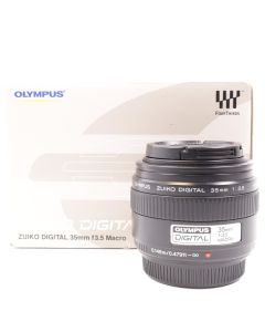 USED Olympus 30mm f/3.5 Four Thirds Macro Camera Lens Compact Prime 