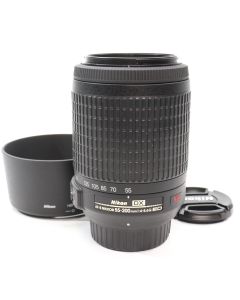 USED Nikon AF-S 55-200mm f/4-5.6G IF-ED VR DX Nikkor Telephoto Zoom Lens