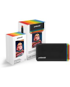 Polaroid Hi-Print Gen 2 Photo Printer + 40 Sheets Paper - Black