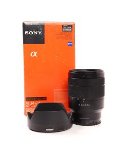 USED Sony FE 24-70mm f4 Sonnar T* ZA OSS Full Frame E-mount Lens 