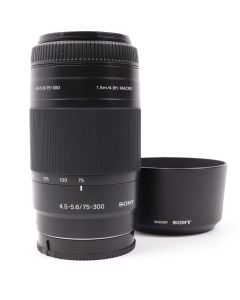 USED Sony 75-300mm f/4.5-5.6 Telephoto Zoom Lens A Mount
