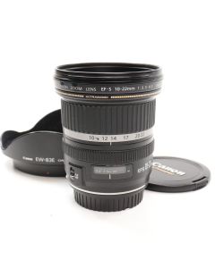 USED Canon EF-S 10-22mm f/3.5-4.5 USM Lens 