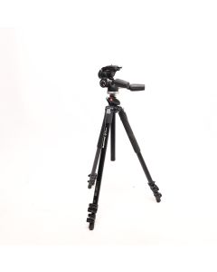 USED Manfrotto 190 Aluminium 3-section Tripod With 804RC2 Head