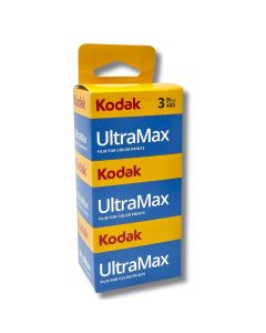 Kodak Ultramax ISO 400 Colour 36 Exposure 35mm Film - 3 Pack