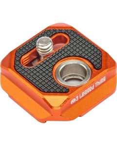 3 Legged Thing AXIS QD4PD Peak Design Compatible Quick Release Plate - Orange
