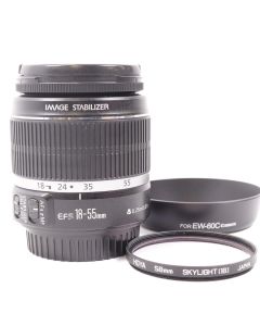 USED Canon EF-S 18-55mm f/3.5-5.6 IS Camera Lens DSLR Zoom Lens