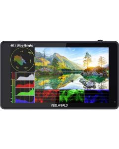 Feelworld LUT6 6" Ultra Bright HDR Touchscreen Field Monitor with 4K HDMI & LUT Support - 2600nit