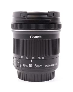 USED Canon EF-S 10-18mm f4.5-5.6 IS STM Wide Angle Zoom Lens