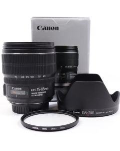 USED Canon EF-S 15-85mm f/3.5-5.6 IS USM Zoom Lens 