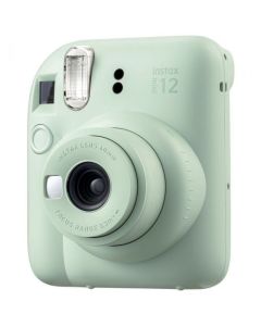 Fujifilm Instax Mini 12 Compact Instant Film Camera: Mint Green