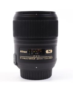 USED Nikon 60mm F/2.8 G Macro Close Up Prime Lens 