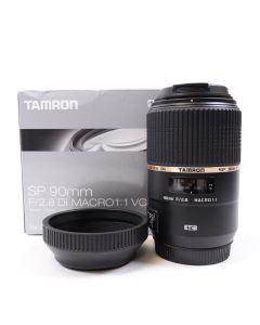 USED Tamron 90mm F2.8 VC USD MACRO Lens F004: CANON