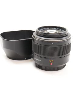 USED Panasonic 25mm f1.4 ASPH Lumix Prime Lens