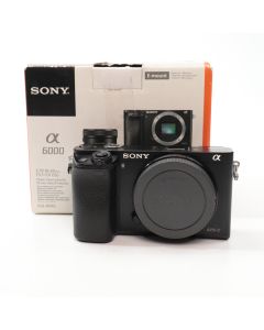 USED Sony Alpha A6000 Digital Camera Body - Black 