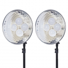 Dorr DL-400 LED Continuous Lighting Kit 8x10 Watt LED Bulbs