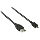 Valueline 2m USB A Male to USB Micro B Male Cable