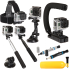 Sunpak Ultimate 9 Piece Gopro Action Camera Accessory Kit 